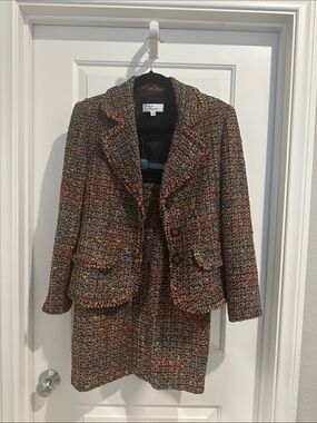 Seymour Tweed Jacket & Skirt Set